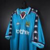 Koszulka piłkarska Manchester City 1997/99 Home Kappa - zdjęcie 3