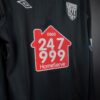 West Bromwich Albion 2010/11 Third Football Shirt Umbro Youssuf Mulumbu #21 Long Match Issue - photo 7