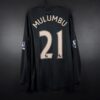West Bromwich Albion 2010/11 Third Football Shirt Umbro Youssuf Mulumbu #21 Long Match Issue
