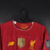 Liverpool 2019/20 Home Football Shirt New Balance Roberto Firmino #9 UCL - photo 4