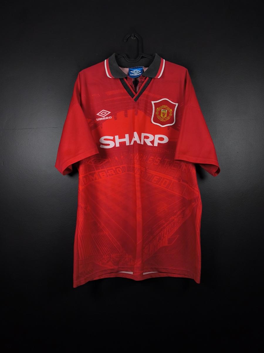 Koszulka piłkarska Manchester United 1994/96 Home Umbro