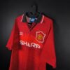 Koszulka piłkarska Manchester United 1994/96 Home Umbro - zdjęcie 3