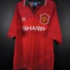Koszulka piłkarska Manchester United 1994/96 Home Umbro - zdjęcie 4