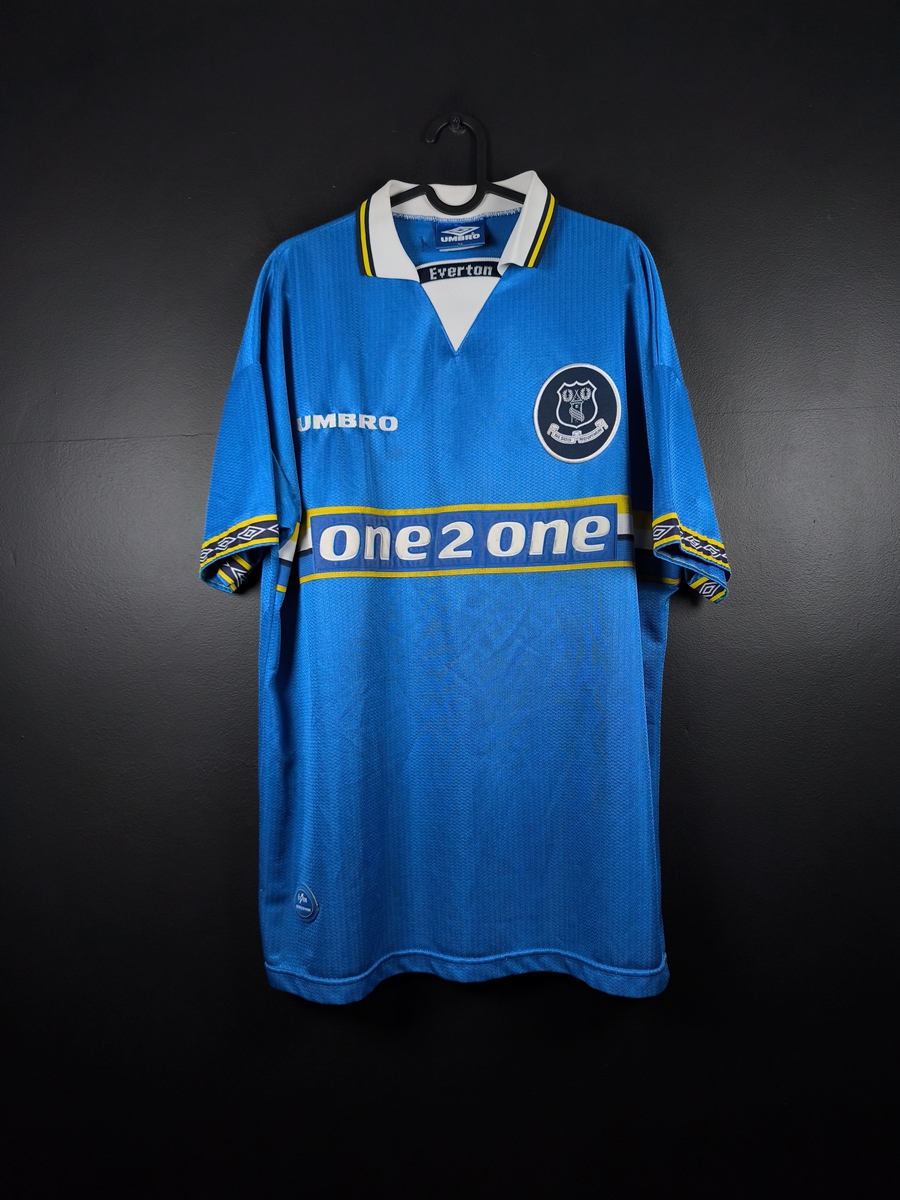 Everton 1997/99 Home Football Shirt Umbro