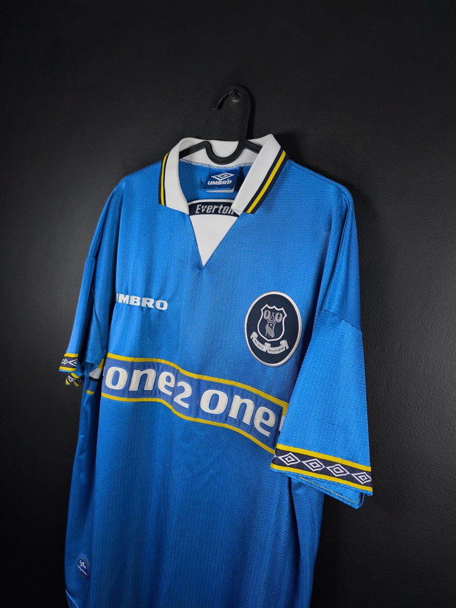 Everton 1997/99 Home Football Shirt Umbro - photo 3