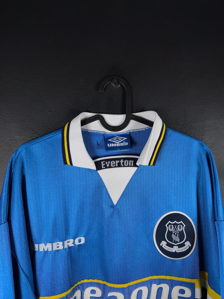 Everton 1997/99 Home Football Shirt Umbro - photo 5