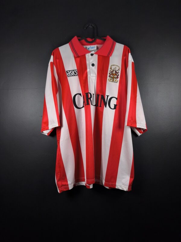 Stoke City 1993/94 Home Football Shirt Asics