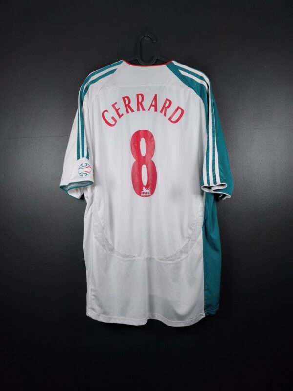 Liverpool 2006/07 Third Football Shirt Adidas Steven Gerrard #8