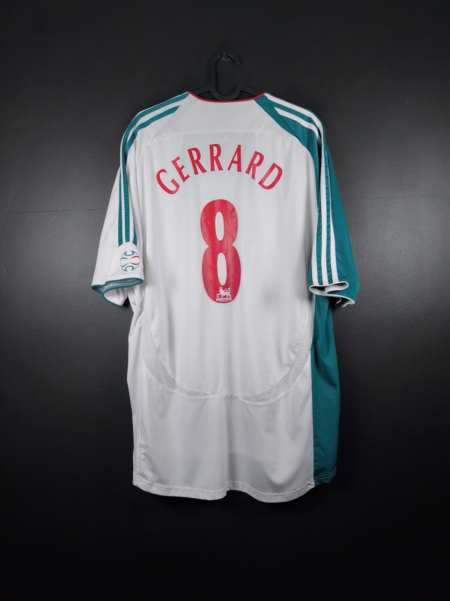 Koszulka piłkarska Liverpool 2006/07 Third Adidas Steven Gerrard #8