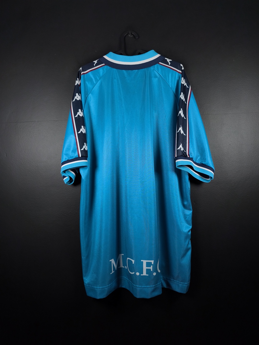 Koszulka piłkarska Manchester City 1997/99 Home Kappa - zdjęcie 2