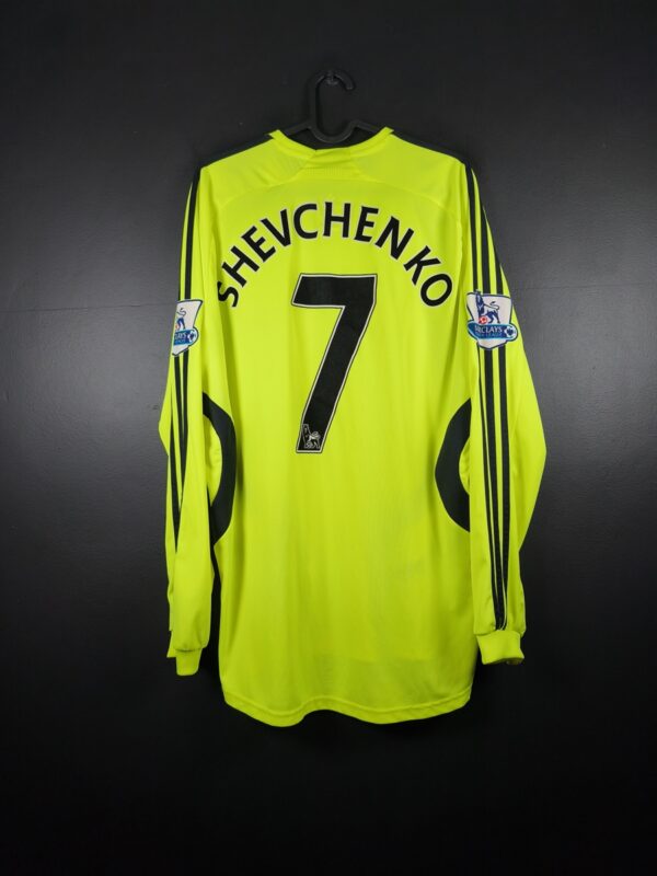 Koszulka piłkarska Chelsea 2007/08 Away Adidas Andrij Shevchenko #7 Match Issue