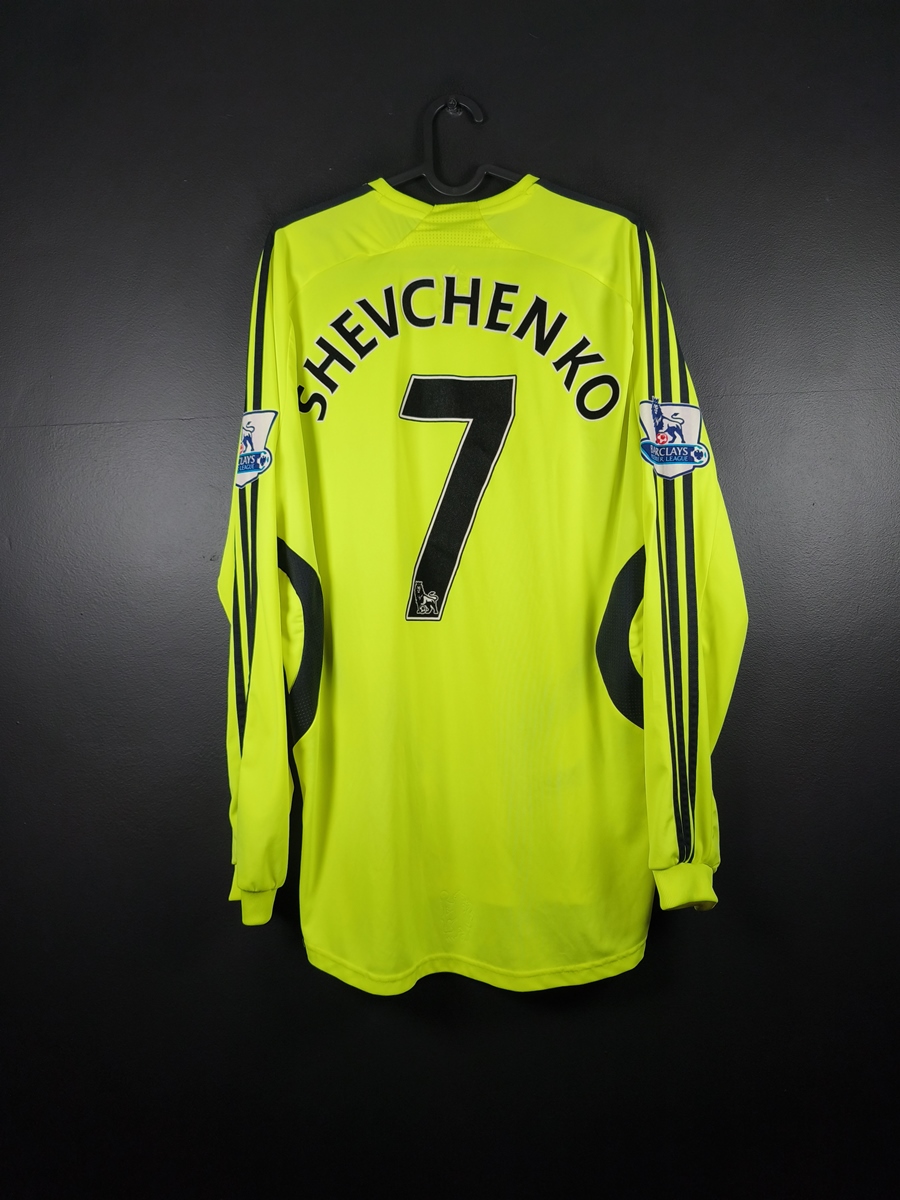 Koszulka piłkarska Chelsea 2007/08 Away Adidas Andrij Shevchenko #7 Match Issue