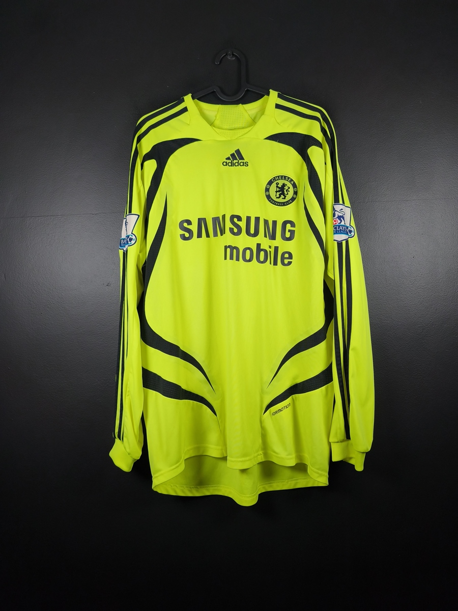 Koszulka piłkarska Chelsea 2007/08 Away Adidas Andrij Shevchenko #7 Match Issue - zdjęcie 2