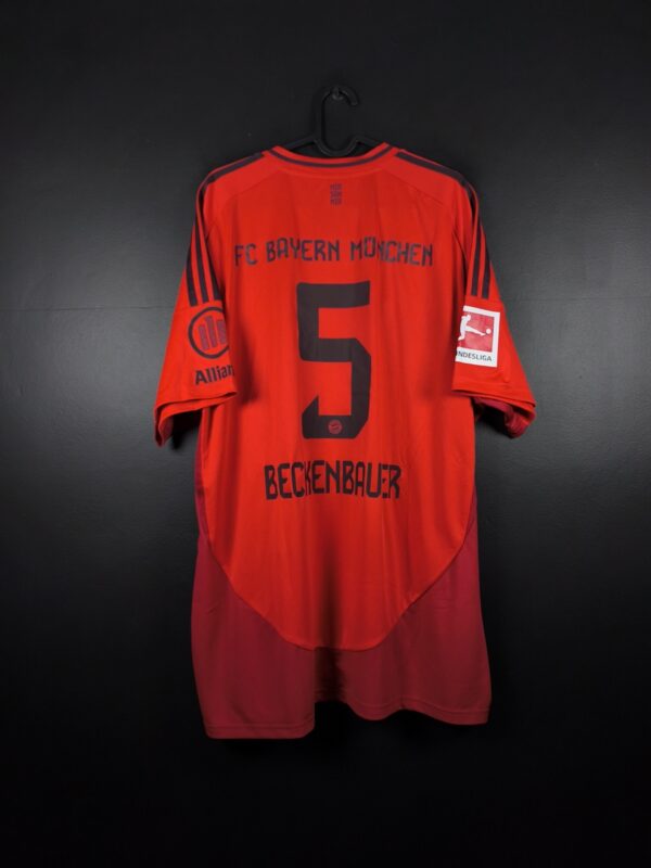 Bayern Munich 2024/25 Home Football Shirt Adidas Beckenbauer #5