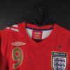 England 2006/08 Away Football Shirt Umbro Wayne Rooney #9 - photo 4