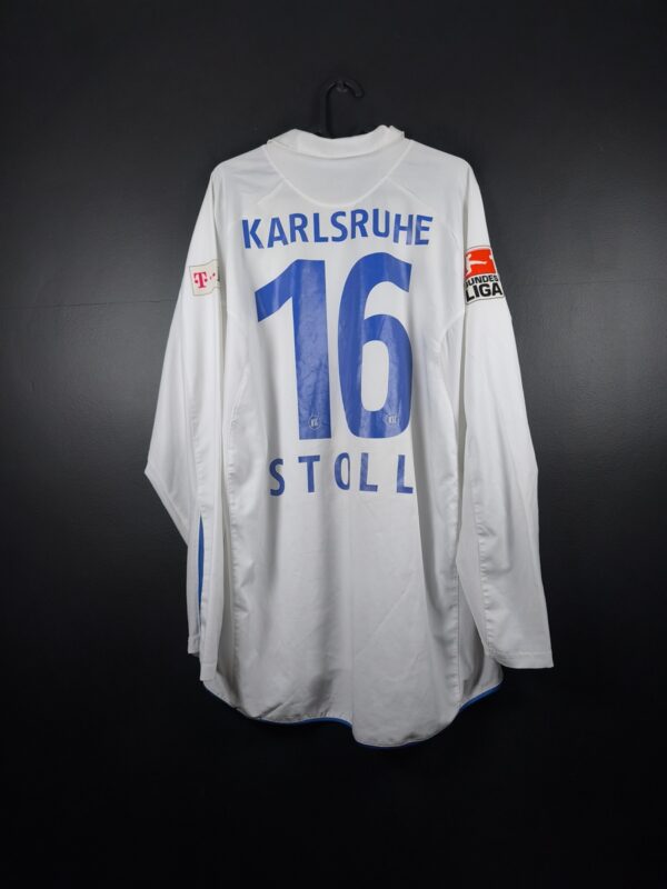 Koszulka piłkarska Karlsruher SC 2006/07 Home Jako Martin Stoll #16 [XL] Match Issue