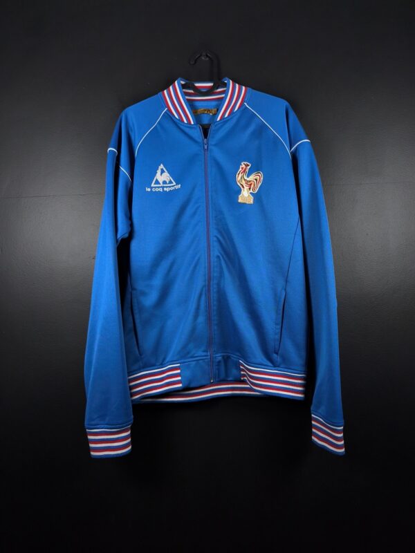 Bluza piłkarska reprezentacji Francja 1982/84 Home Le Coq Sportif [XL]